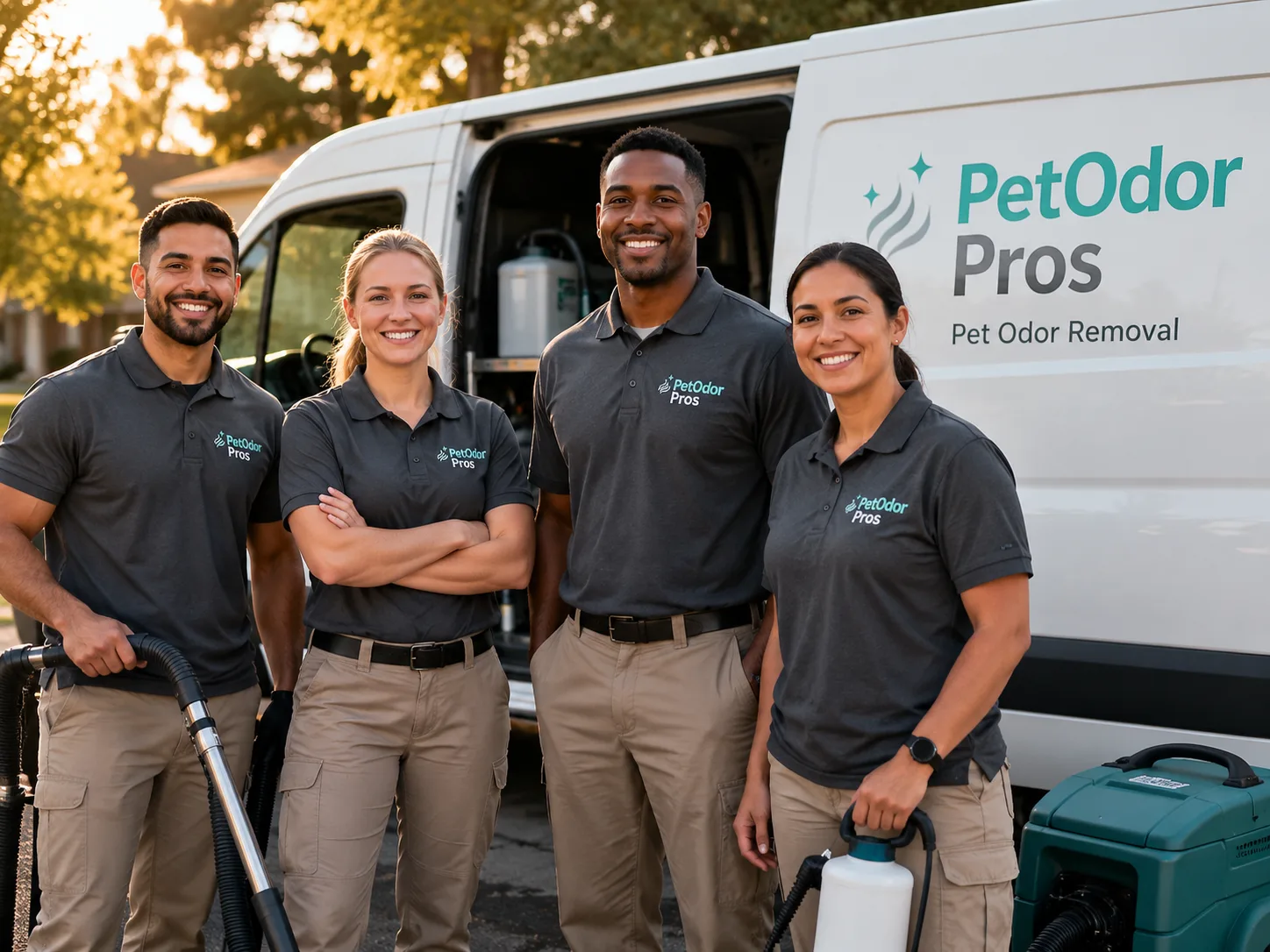 Pet Odor Removal team serving Stow, OH